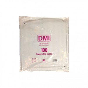 DMI Disposable Capes Pk100 Black